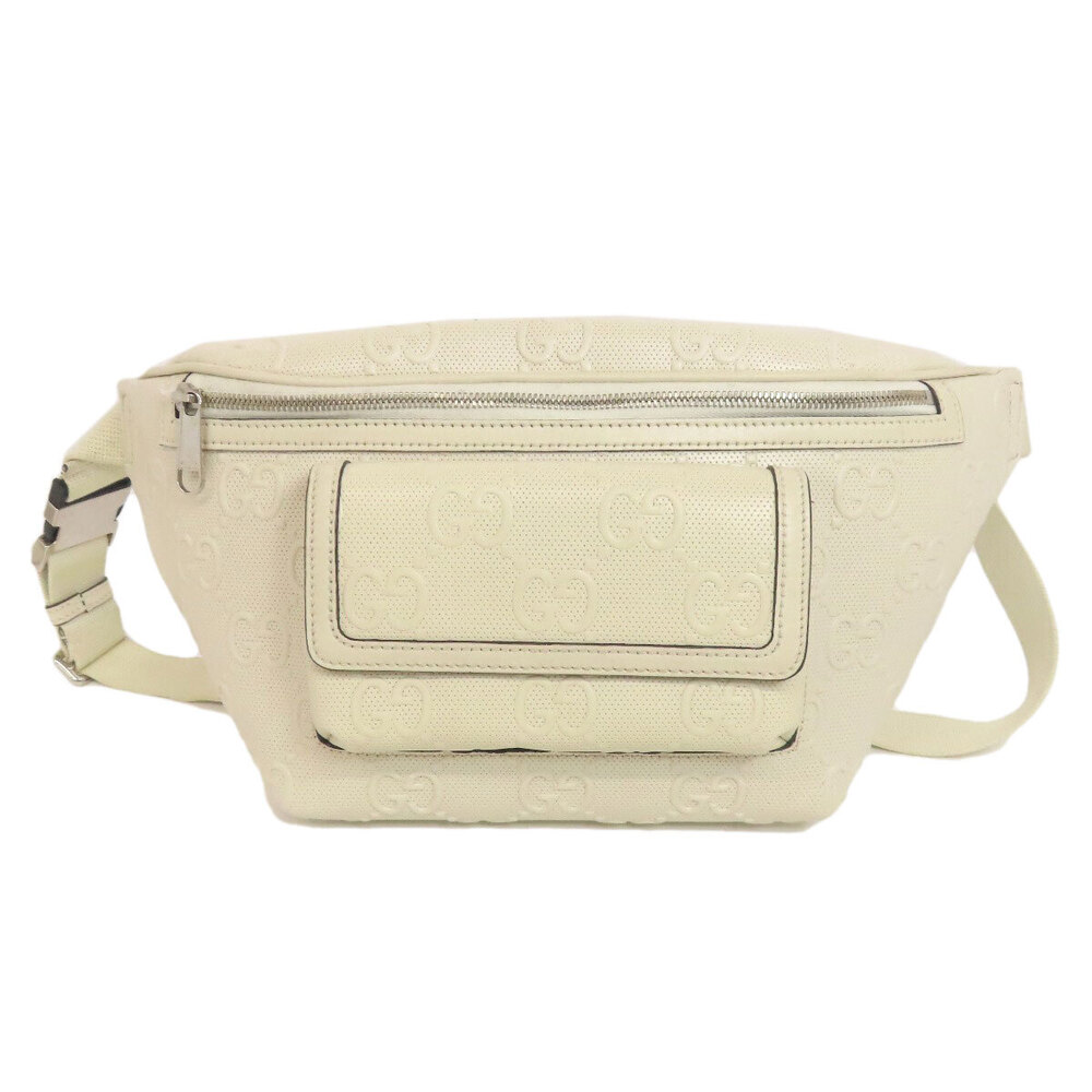 Gucci GG Embossed Body Bum Crossbody Belt Bag Calfskin - Picture 11 of 11